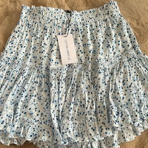 Cotton Candy LA Gauze Floral Skirt